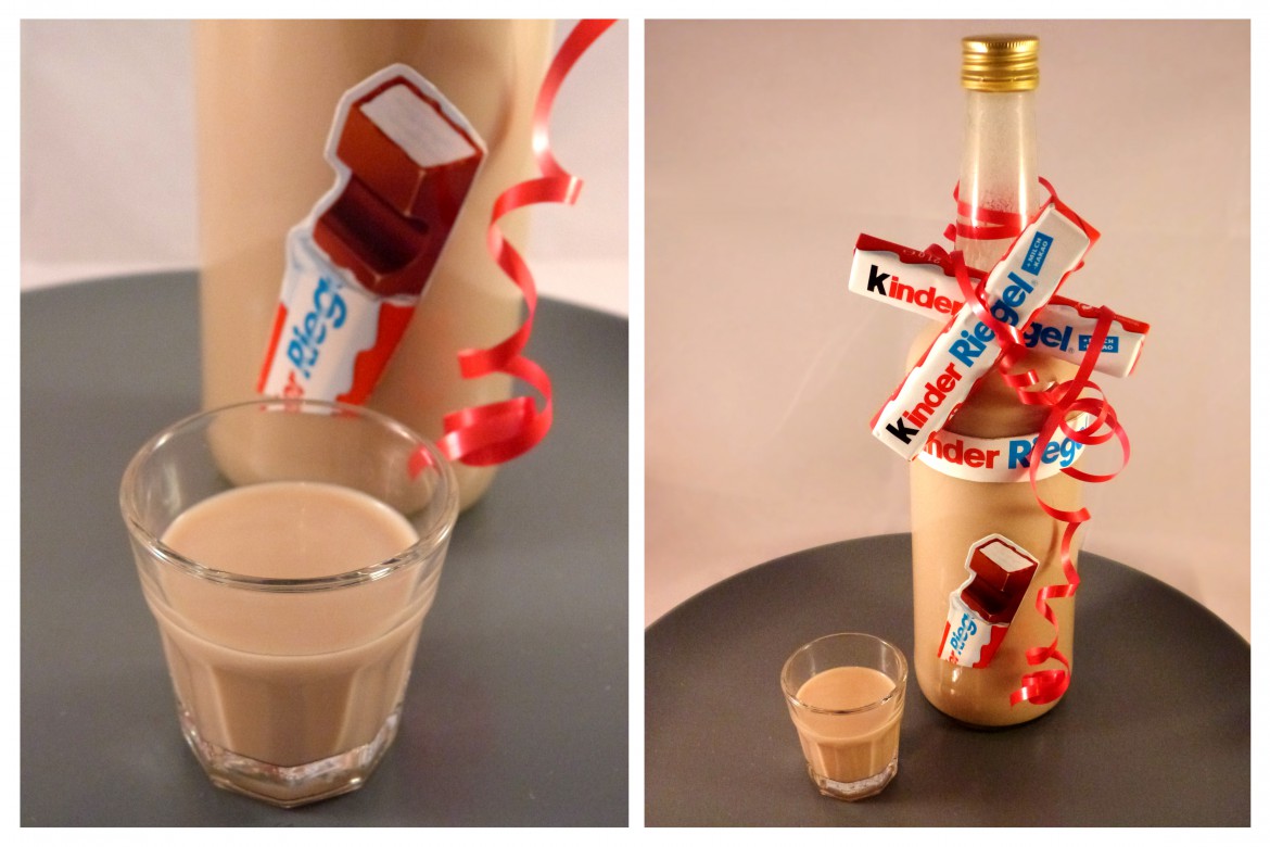 Kinderschokolade-Likör - Eine Portion Glück