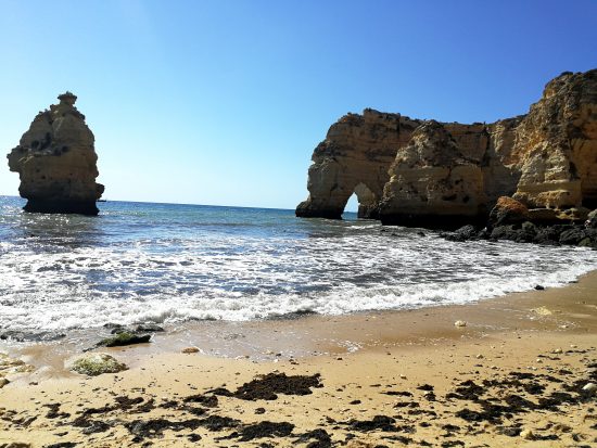 Praia da Marinha Praia da Marinha