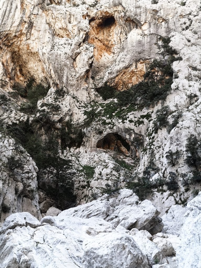 Gola di Gorropu eine der tiefsten Schluchten Europas Eine Portion Glück
